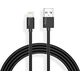 Kabel USB T-Phox USB-A - Lightning 2 m Czarny 7740951 6970225139608