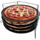 KingHoff ZESTAW 4 BLACH DO PIECZENIA PIZZY KINGHOFF KH-1553 7829168 5908287215535
