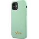 Guess Etui Guess GUHCP12SLSLMGGN Apple iPhone 12 mini zielony/green hardcase Metal Logo Script 7845429 3700740494578