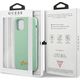 Guess Etui Guess GUHCP12SLSLMGGN Apple iPhone 12 mini zielony/green hardcase Metal Logo Script 7845429 3700740494578