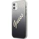 Guess Etui Guess GUHCP12SPCUGLSBK Apple iPhone 12 mini czarny/black hardcase Glitter Gradient Script 7845440 3700740494707