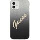 Guess Etui Guess GUHCP12SPCUGLSBK Apple iPhone 12 mini czarny/black hardcase Glitter Gradient Script 7845440 3700740494707