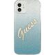 Guess Etui Guess GUHCP12SPCUGLSBL Apple iPhone 12 mini niebieski/blue hardcase Glitter Gradient Script 7845441 3700740494790