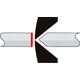 Knipex Szczypce tnące boczne do tworzyw sztucznych KNIPEX 72 01 140-160-180 7884389 4003773043713