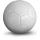 YakimaSport Piłka do piłki nożnej biała r. 5 7910755 5903796711011
