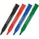 Q-Connect Marker permanentny Q-CONNECT, ścięty, 3-5mm (linia), czarny 7922370 5705831260429