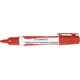 Q-Connect Marker do tablic Q-CONNECT Premium, gum. rękojeść, okrągły, 2-3mm (linia), czerwony 7922376 5705831261112