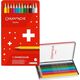 Caran d`Arche Kredki wisscolor Aquarelle, z efektem akwareli, sześciokątne, 12szt., mix kolorów 7922733 7610186018275