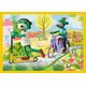 Trefl Puzzle 4w1 Wspólne zabawy Treflików. Rodzina Treflików 34358 7983159 5900511343588