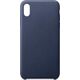 Hurtel ECO Leather skórzane etui pokrowiec ze skóry ekologicznej iPhone 12 Pro Max granatowy 8075278 9111201918702