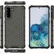 Hurtel Honeycomb etui pancerny pokrowiec z żelową ramką Samsung Galaxy S21+ 5G (S21 Plus 5G) czarny 8075357 9111201917279