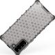 Hurtel Honeycomb etui pancerny pokrowiec z żelową ramką Samsung Galaxy S21+ 5G (S21 Plus 5G) czarny 8075357 9111201917279