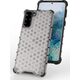 Hurtel Honeycomb etui pancerny pokrowiec z żelową ramką Samsung Galaxy S21+ 5G (S21 Plus 5G) czarny 8075357 9111201917279