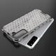 Hurtel Honeycomb etui pancerny pokrowiec z żelową ramką Samsung Galaxy S21+ 5G (S21 Plus 5G) czarny 8075357 9111201917279
