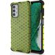 Hurtel Honeycomb etui pancerny pokrowiec z żelową ramką Samsung Galaxy A32 5G zielony 8089671 9111201926288