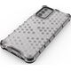 Hurtel Honeycomb etui pancerny pokrowiec z żelową ramką Samsung Galaxy A32 5G zielony 8089671 9111201926288