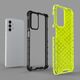 Hurtel Honeycomb etui pancerny pokrowiec z żelową ramką Samsung Galaxy A32 5G zielony 8089671 9111201926288