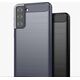Hurtel Carbon Case elastyczne etui pokrowiec Samsung Galaxy S21+ 5G (S21 Plus 5G) niebieski 8089826 9111201924802