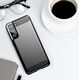 Hurtel Carbon Case elastyczne etui pokrowiec Samsung Galaxy S21+ 5G (S21 Plus 5G) niebieski 8089826 9111201924802