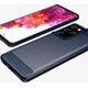 Hurtel Carbon Case elastyczne etui pokrowiec Samsung Galaxy S21 Ultra 5G niebieski 8089830 9111201924826