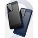 Hurtel Carbon Case elastyczne etui pokrowiec Samsung Galaxy S21 Ultra 5G niebieski 8089830 9111201924826