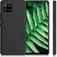 Hurtel Silicone Case elastyczne silikonowe etui pokrowiec Samsung Galaxy A42 5G czarny 8090227 9111201926431