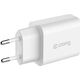 Ładowarka Crong Travel Charger 1x USB-C 3 A (CRG-TUSBC20-WHI) 8107998 5907731987202