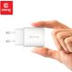 Ładowarka Crong Travel Charger 1x USB-C 3 A (CRG-TUSBC20-WHI) 8107998 5907731987202
