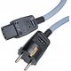 Kabel zasilający Melodika Melodika MDP10G Przewód zasilający z uziemieniem (sieciowy) 3x2,5mm2 (Schuko-IEC C13) Gunmetal - 1m 8154542 5907609007049