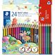 Staedtler STAEDTLER Buntstift Noris colour 18+6 8160454 4007817069356