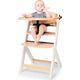 KinderKraft Krzesełko do karmienia Enock, szare nogi (KKKENOCGRY0000) 8164530 5902533915095