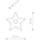 Nowodvorski Kinkiet TOY-STAR 9376 8173610 5903139937696