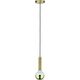 Lampa wisząca Paulmann Neordic Kine Lampa wisząca max. 1x20W E27 230V Mosiądz Szczotkowany Metal 8196660 4000870797563