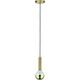 Lampa wisząca Paulmann Neordic Kine Lampa wisząca max. 1x20W E27 230V Mosiądz Szczotkowany Metal 8196660 4000870797563