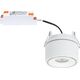 Paulmann Oprawa wpuszczana LED Spircle biała mat 8,0W 3000K 36 st. 8196735 4000870933725