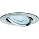 Paulmann Zestaw Oprawa wbudowana Nova ruchoma LED 3x6,5W 2700K 230V GU10 51mm Żelazo Szczotkowane/Aluminium 8196975 4000870934296