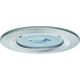 Paulmann Zestaw Oprawa wbudowana Nova stałe LED IP44 3x6,5W 4000K 230V GU10 51mm Żelazo Szczotkowane/ Aluminium 8196977 4000870929797