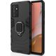 Hurtel Ring Armor pancerne hybrydowe etui pokrowiec + magnetyczny uchwyt Samsung Galaxy A72 4G czarny 8238696 9111201925403