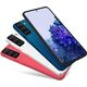 Nillkin Etui Nillkin Frosted do Samsung Galaxy S21+ (Czerwone) uniwersalny 8305529 6902048211469