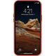 Crong Crong Essential Cover - Etui ze skóry ekologicznej iPhone 12 Pro Max (czerwony) 8397107 5907731987752