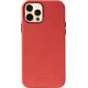 Crong Crong Essential Cover - Etui ze skóry ekologicznej iPhone 12 / iPhone 12 Pro (czerwony) 8397112 5907731987714