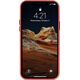 Crong Crong Essential Cover Magnetic - Etui ze skóry iPhone 12 Pro Max MagSafe (czerwony) 8397114 5907731987691