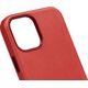 Crong Crong Essential Cover Magnetic - Etui ze skóry iPhone 12 Pro Max MagSafe (czerwony) 8397114 5907731987691