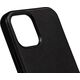Crong Crong Essential Cover Magnetic - Etui ze skóry iPhone 12 Pro Max MagSafe (czarny) 8397115 5907731987684