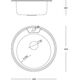 Zlewozmywak Steiner CLINT 210 SteelQ PVD miedziany 8408429 5903242531040