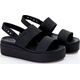 Crocs Sandały Crocs Brooklyn Low Wedge 206453-060 - 37/38 8423736 191448544949
