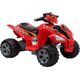 Lean Cars Quad na Akumulator Duże Koła Czerwony 8487083 5902808150114