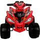 Lean Cars Quad na Akumulator Duże Koła Czerwony 8487083 5902808150114