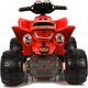 Lean Cars Quad na Akumulator Duże Koła Czerwony 8487083 5902808150114