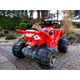 Lean Cars Quad na Akumulator Duże Koła Czerwony 8487083 5902808150114